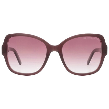 Burgundy Shaded Butterfly Sunglasses MARC 555S 07QY3X