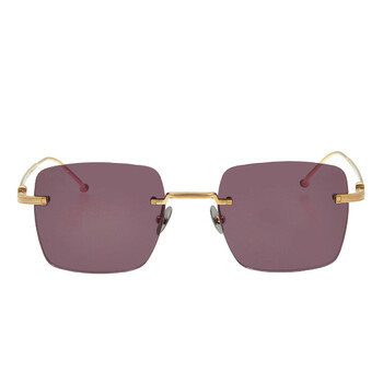 Burgundy Square Sunglasses CT0403S 003