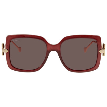 Burgundy Square Sunglasses SF913S 606