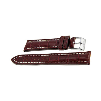 Burgundy Strap with a Stainless Steel Tang Buckle 2220mm