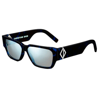CD DIAMOND S5I Blue Mirror Pilot Sunglasses DM40109I 55X