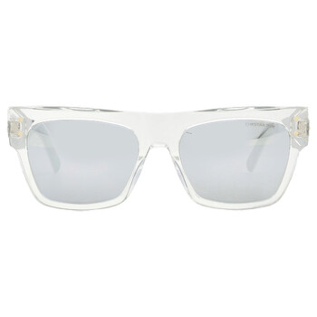 CD DIAMOND S8I Smoke Mirror Square Sunglasses DM40139I 27A