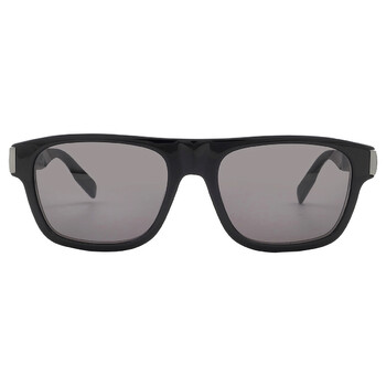 CD ICON S3F Smoke Rectangular Sunglasses DM40131F 01A
