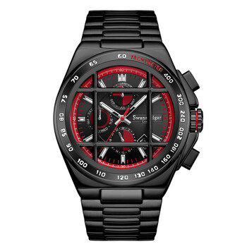 Caged Sports Automatic Black Dial Watch SE01071