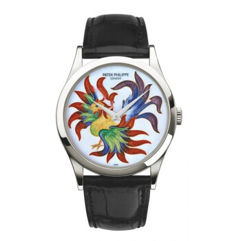 Calatrava Automatic White Dial Watch 5077P054