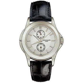 Calatrava Travel Time Platinum Watch 5134P