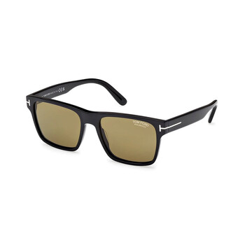 Calder Polarized Brown Square Sunglasses FT1205 01H