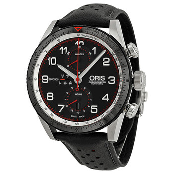 Calobra Limited Edition Automatic Chronograph Black Dial Steel Watch