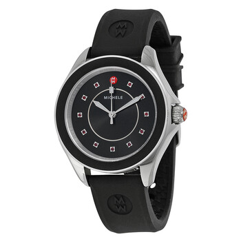 Cape Black Dial Black Silicone Watch MWW27A000006
