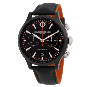Capeland Chronograph Automatic Black Dial Watch