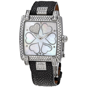 Caprice Automatic Mother of Pearl Dial Stingray  Watch 13391ACHEART