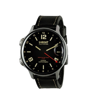 Capsoil Quartz Black Dial Watch
