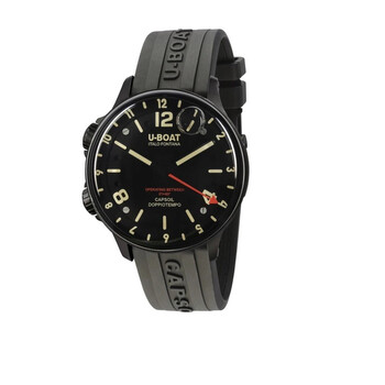 Capsoil Quartz Black Dial Watch