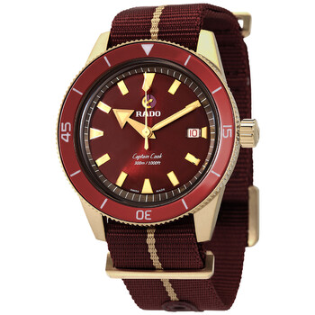 Captain Cook Automatic Red Dial Watch R32504407