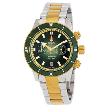 Captain Cook Chronograph Automatic Green Dial Watch R32151318