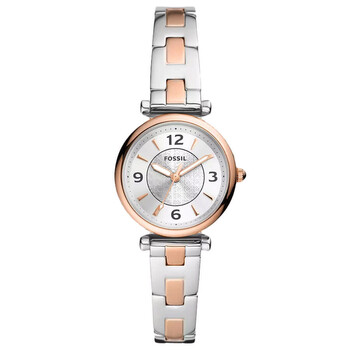 Carlie Silvertone Dial Watch ES5201