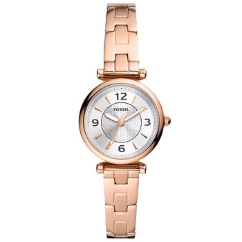 Carlie Silvertone Dial Watch ES5202