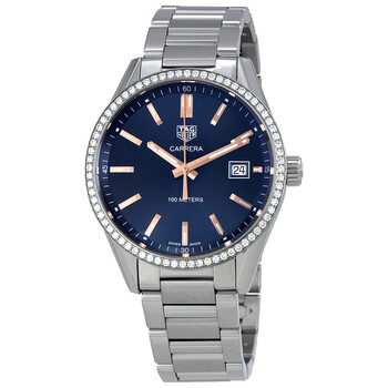 Carrera Blue Dial Diamond Watch WAR1114.BA0601