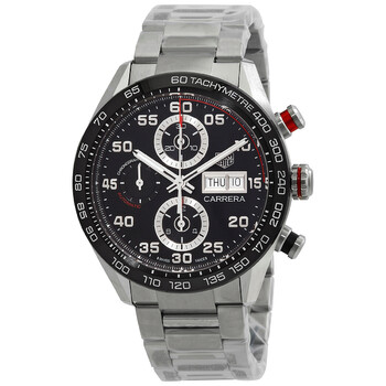 Carrera Chronograph Automatic Black Dial Watch CBN2A1AA.BA0643