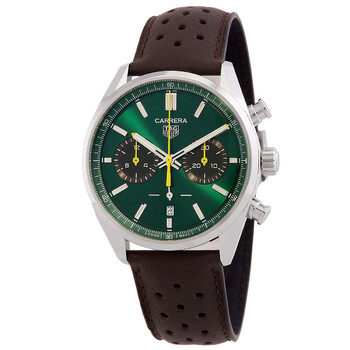 Carrera Chronograph Automatic Green Dial Watch CBN201K.FC6569