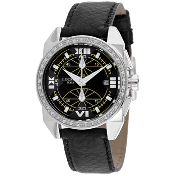 Cavallo Pazzo Chronograph Quartz Black Dial Watch 161BKWHD