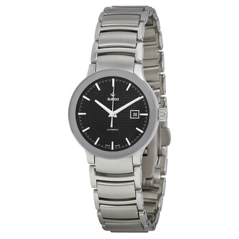 Centrix Automatic Black Dial Stainless Steel Watch R30940163
