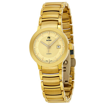 Centrix Automatic Gold Dial YellowGold Plated Stainless Steel Watch R30280253