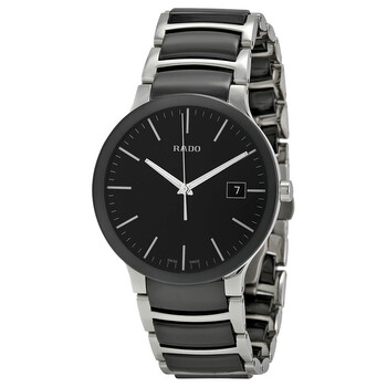 Centrix Black Dial Stainless Steel and Black Ceramic Watch R30934162