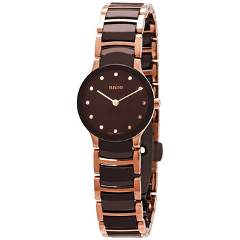 Centrix Brown Diamond Dial Watch R30190702