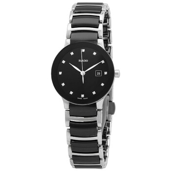 Centrix Diamonds Quartz Black Dial Watch R30935752