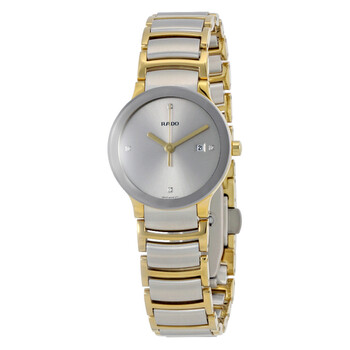 Centrix Silver Dial Twotone Watch R30932713