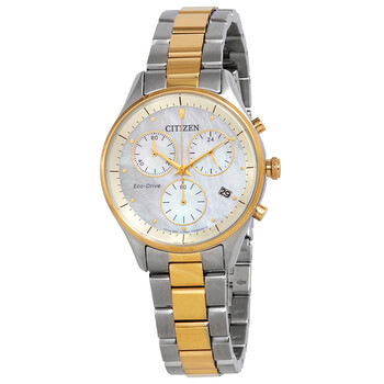 Chandler Chronograph Mother of Pearl Watch FB144456D