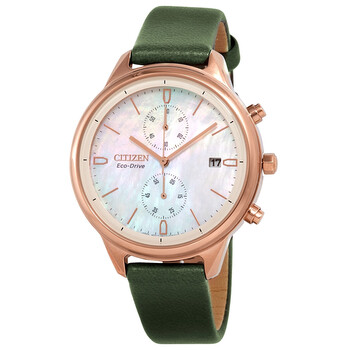 Chandler Chronograph Mother of Pearl Watch FB200801D