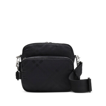 Check Adjustable Strap Crossbody Bag