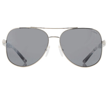 Chianti Silver Gray Gradient Square Sunglasses MK1121 115388