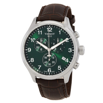 Chrono XL Classic Quartz Green Dial Watch T1166171609200