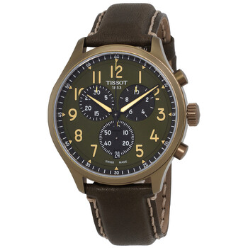 Chrono XL Quartz Khaki Dial Watch T116.617.36.092.00