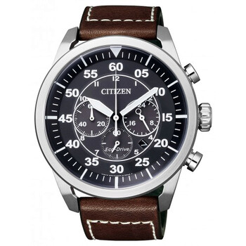 Chronograph Black Dial EcoDrive Watch CA421016E