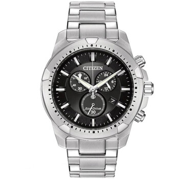 Chronograph Black Dial Watch AT226053E