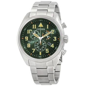 Chronograph Green Dial Watch AT248081X