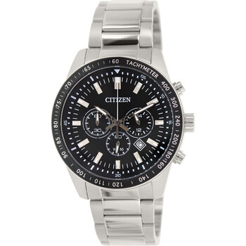 Chronograph Quartz Black Dial Watch AN807053E