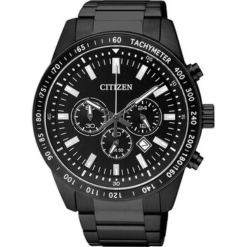 Chronograph Quartz Black Dial Watch AN807550E