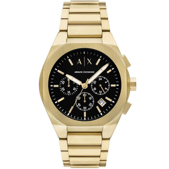 Chronograph Quartz Black Dial Watch AX4180