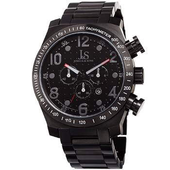 Chronograph Quartz Black Dial Watch JX127GY