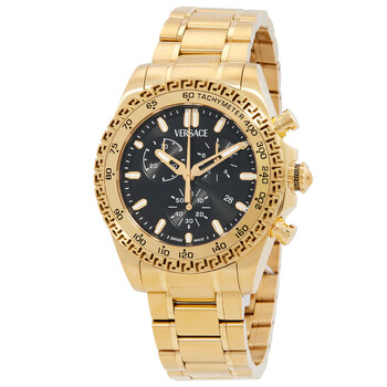 Chronograph Quartz Black Dial Watch VE9K01124