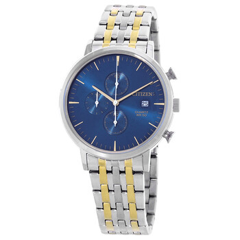 Chronograph Quartz Blue Dial Watch AN361454L