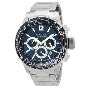 Chronograph Quartz Blue Dial Watch NAPBFCF02