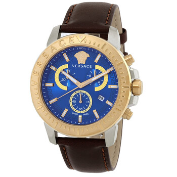 Chronograph Quartz Blue Dial Watch VE2E00221