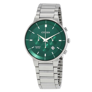 Chronograph Quartz Green Dial Watch AN822052X