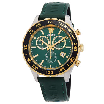 Chronograph Quartz Green Dial Watch VEPCA0224